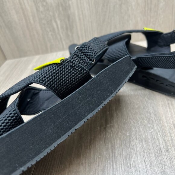 The Healing Sole Everett Ortho Platform Sandals Womens Size 8 Woven Mesh Black - Picture 11 of 12